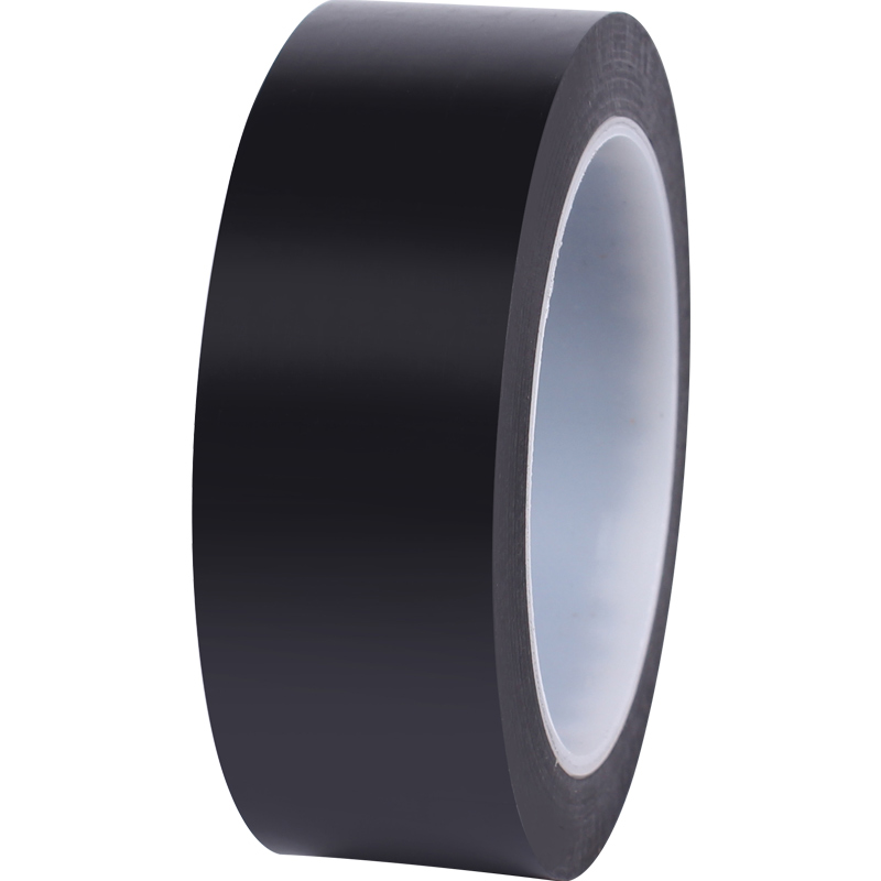 Black Shading Tape Pet High Temperature Resistant Waterproof Tape Seamless Non-Residual Adhesive Single-Sided Adhesive LED Light Blocking Tape Line Whiteboard Screen Opaque Positioning Compartment Tape. 