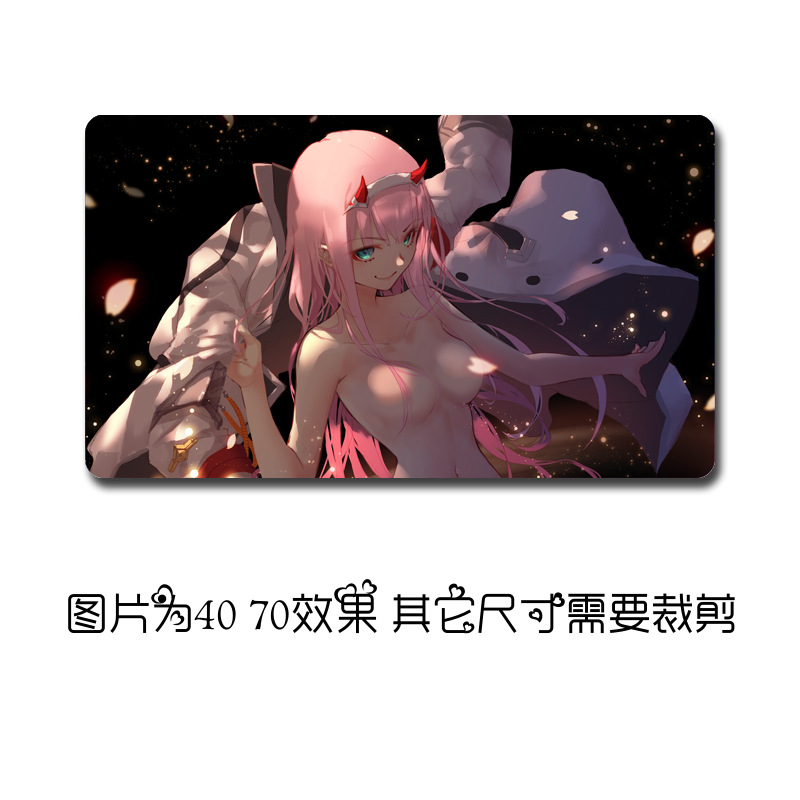 Darling in the Franxx Mouse Pad Anime Table Mat 02. 