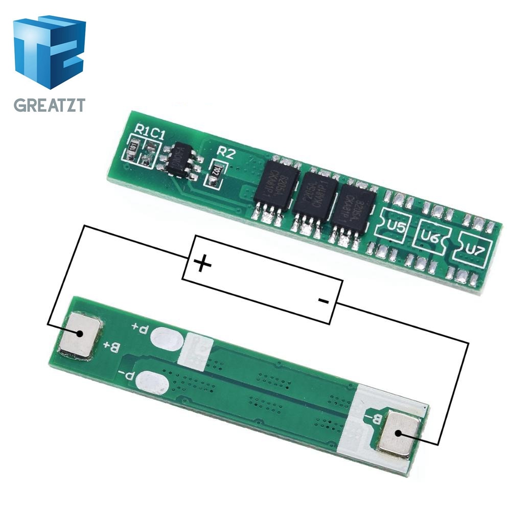 【Alizeker Mall】GREATZT 1S 5A 3.7 V li-ion BMS PCM batterie protection pcm pour 18650 au lithium li batterie. 