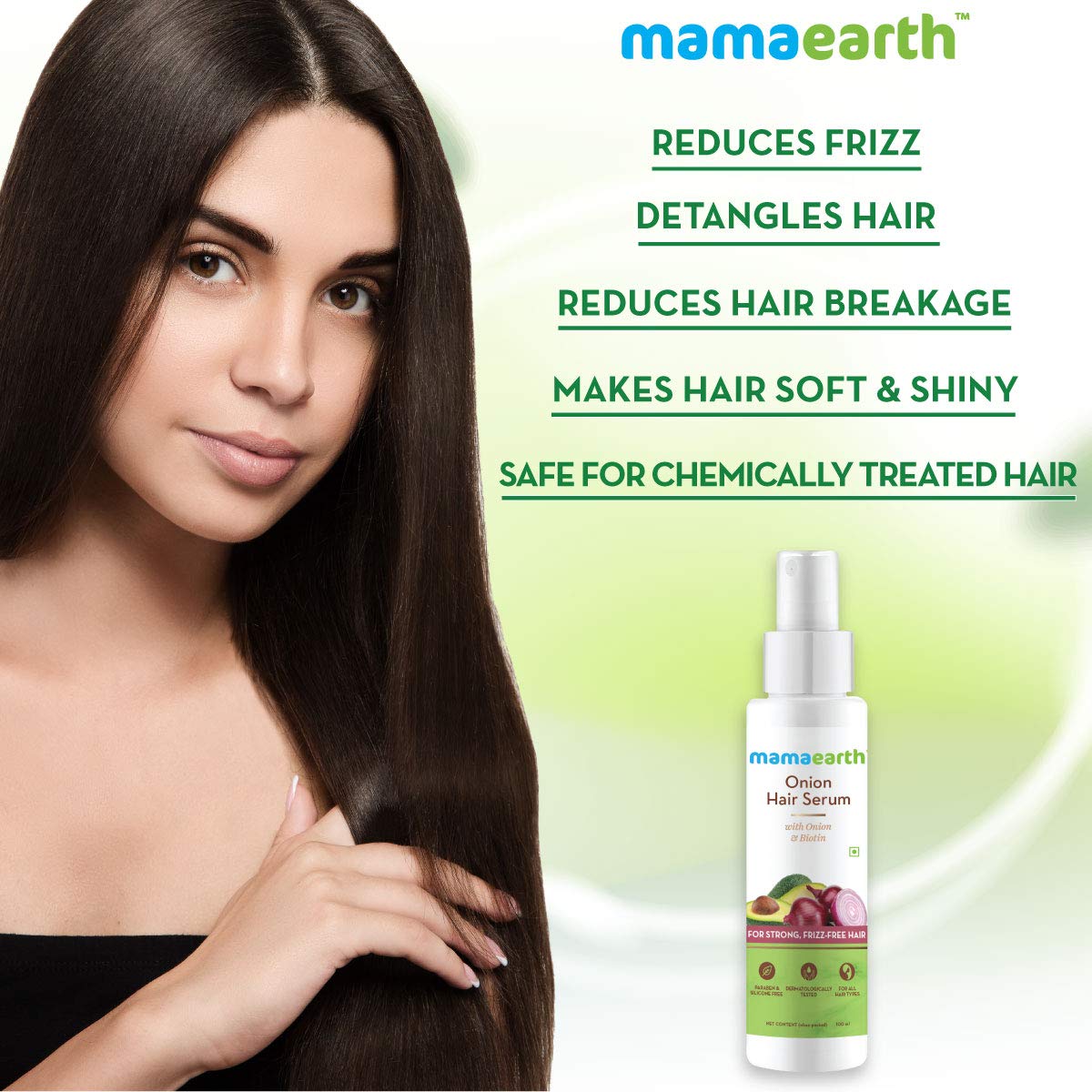 Mamaearth Onion Hair Serum - 100 ml | Focallure Bangladesh