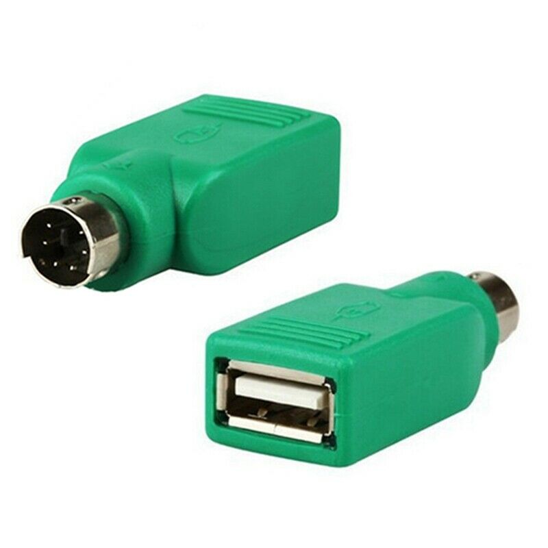 1PCS USB Female to PS2 PS/2 Male Adapter Converter Keyboard Mouse Mice. 