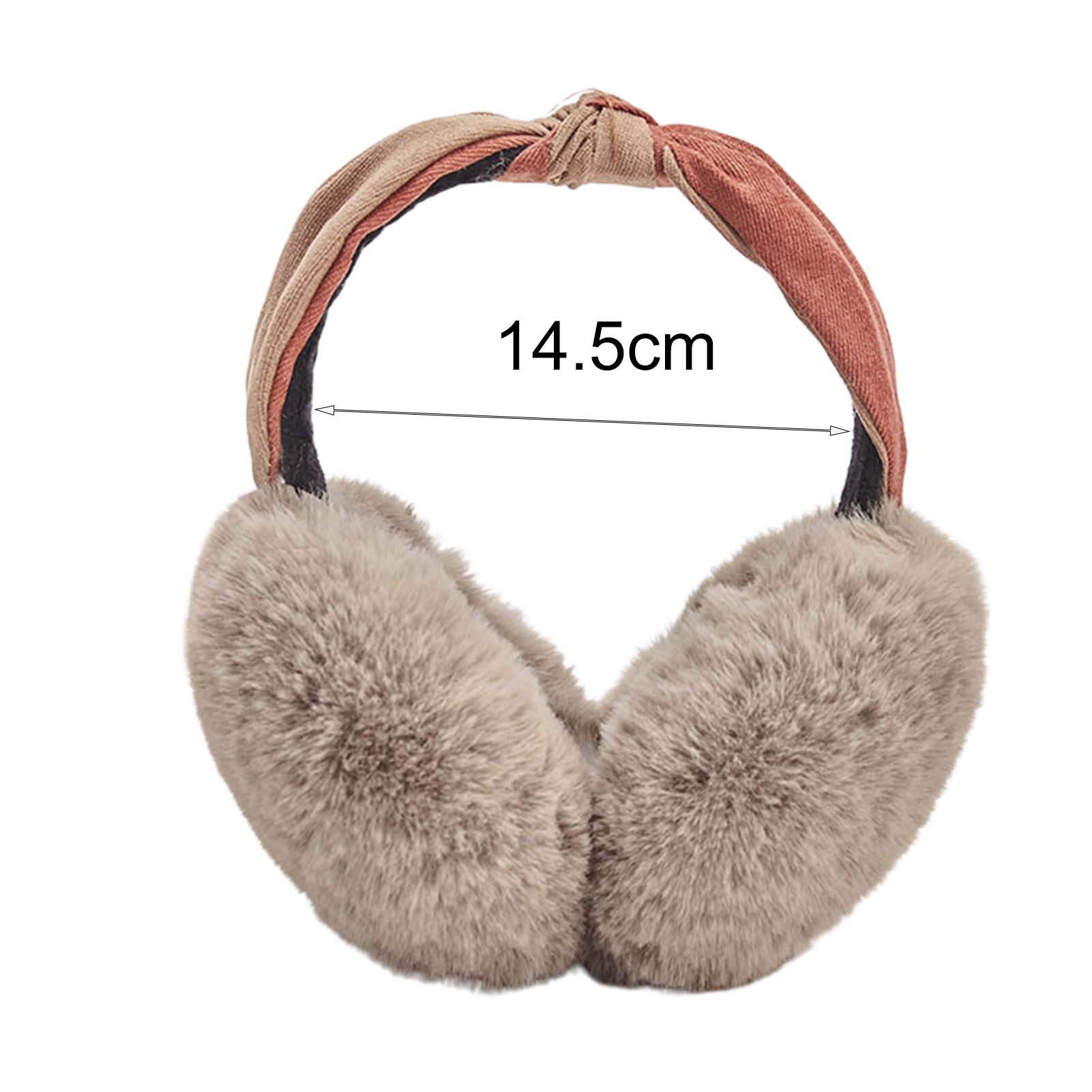 激安の Women Winter Earmuffs Girl Ski Adjustable Ear Covers For Cute Bow