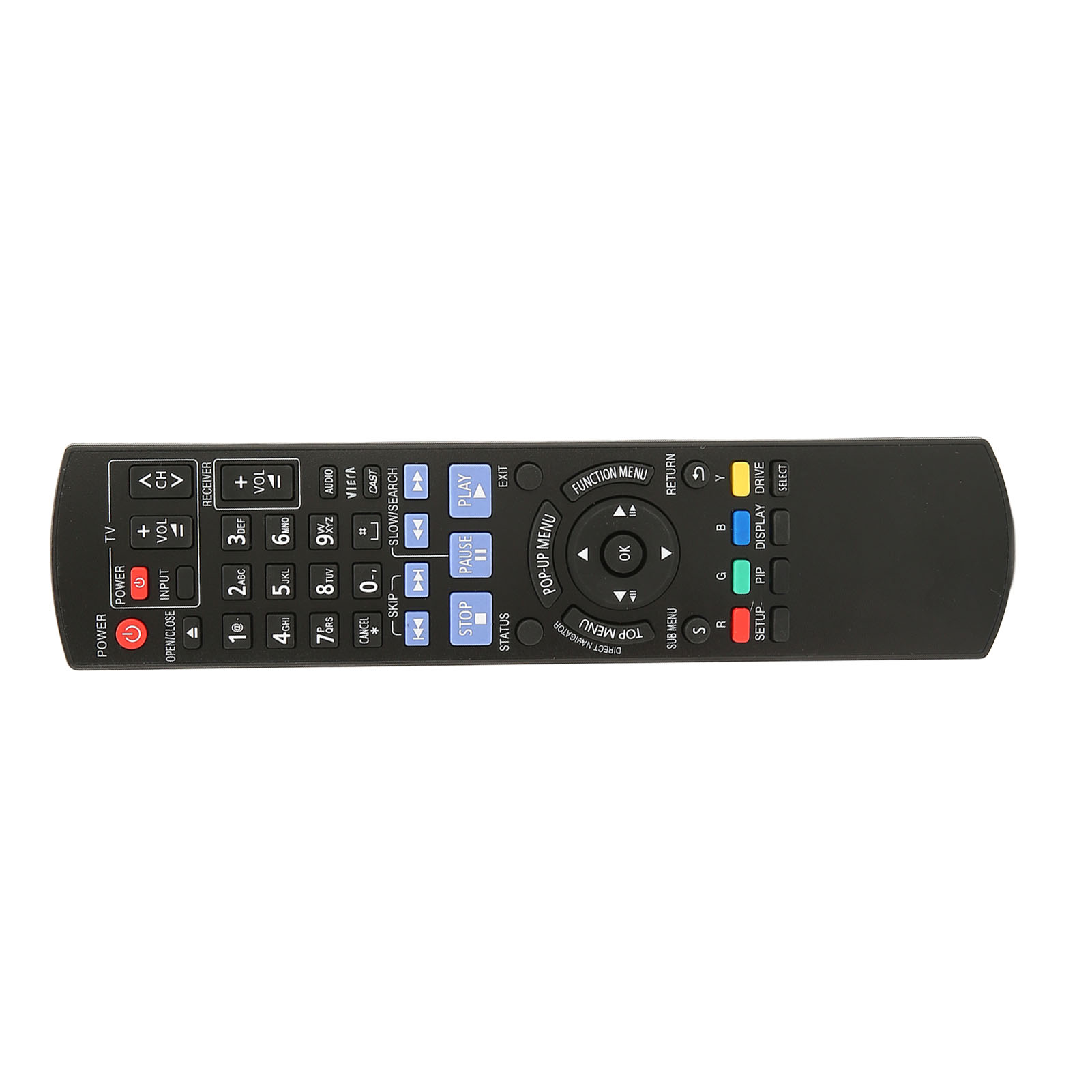 Disc Player Remote Control for DMP BDT300 BDT350 BD80K BD605K BD601K BD80 BD60 BD601. 