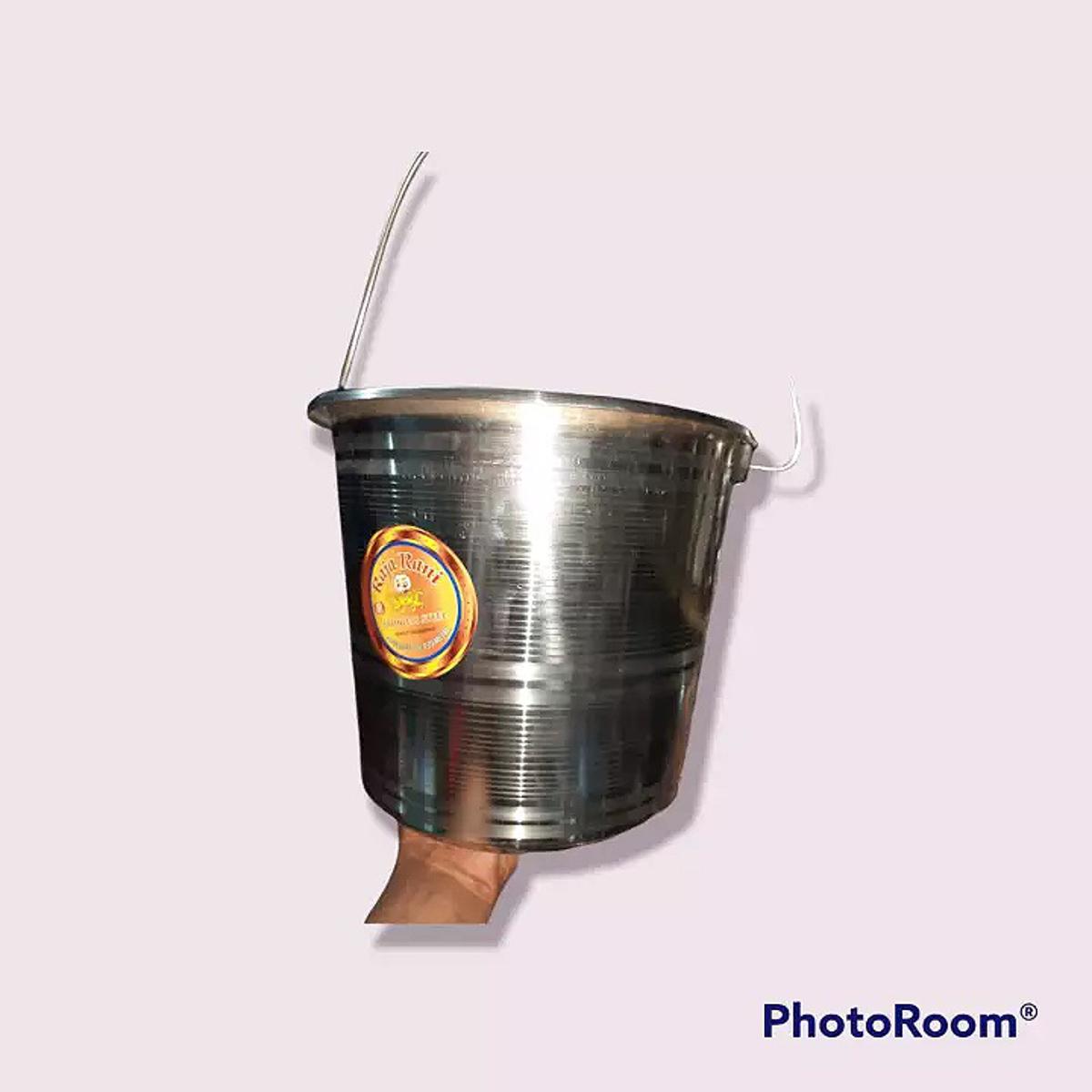 10 Litter Steel Bucket Steel Balti High quality Steel-1 pes