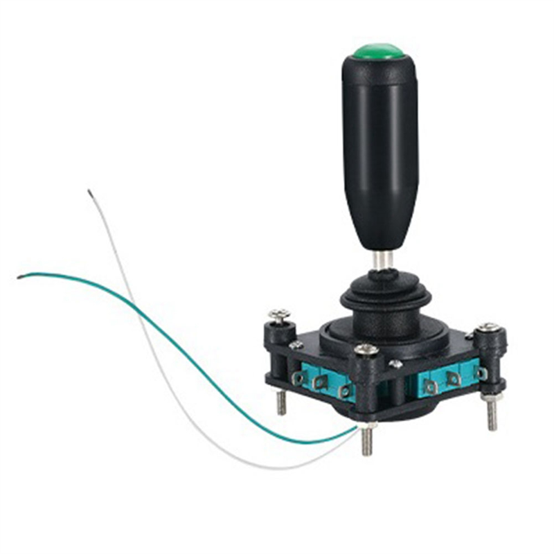 Monolever Joystick Switches with Push Button 2 4 8 Way Reset Momentary Toggle -Rocker Switches SCV4--05R2G Easy Install