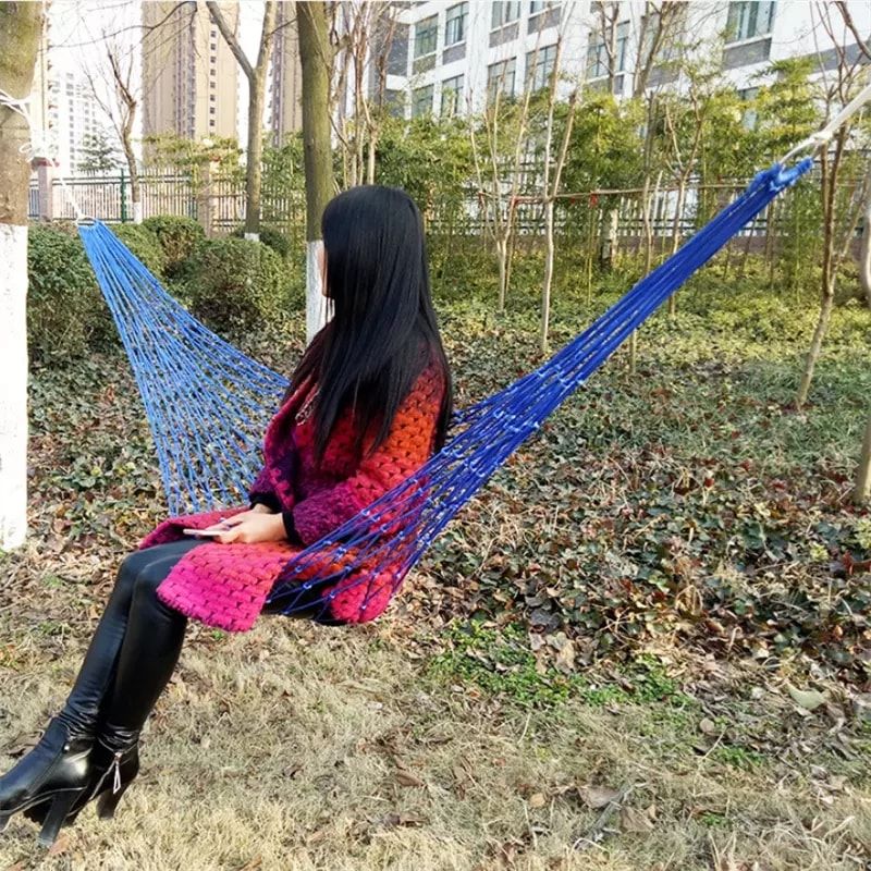 Nylon Net Hammock Mesh Hammock. 