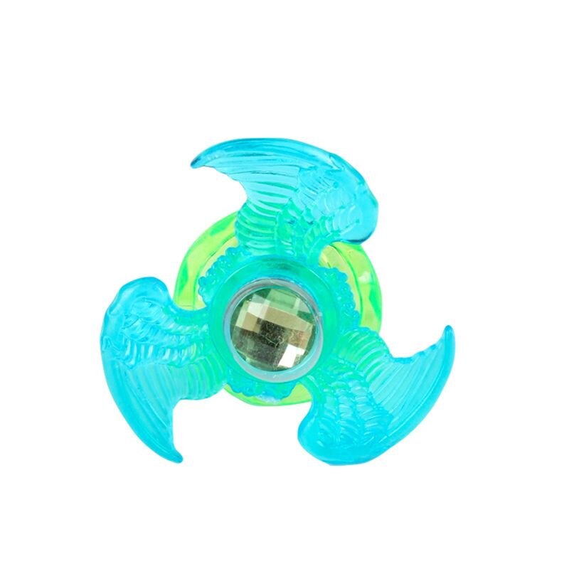 【happy one】New 3pcs Led Fidget Spinner Ring Flash Hand Spinner Gyro Toy Y4QA. 