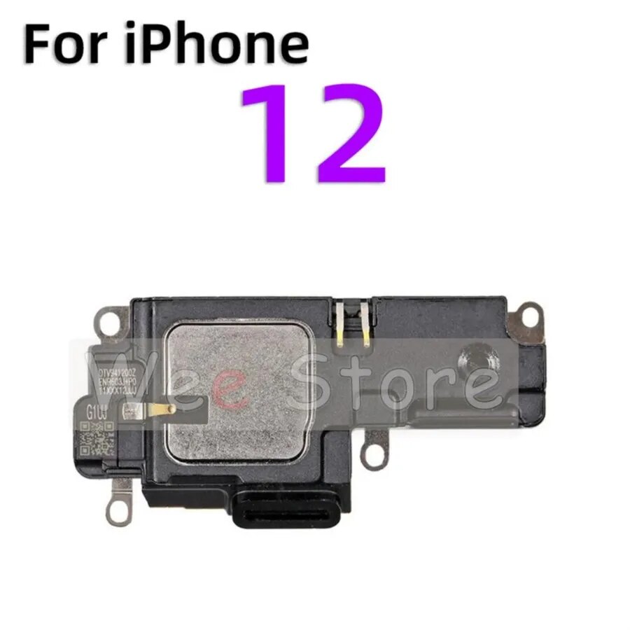 Original Speaker For iPhone X XR Xs 11 12 Pro Max mini Bottom Phone Ringer LoudSpeaker Flex Cable Phone Parts. 