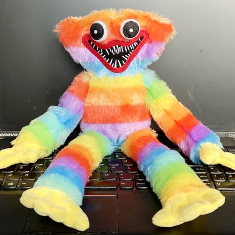 Poppy Playtime Rainbow Huggy Wuggy Plush Toy Poppy Playtime Game Character Doll Plushie Gifts. 