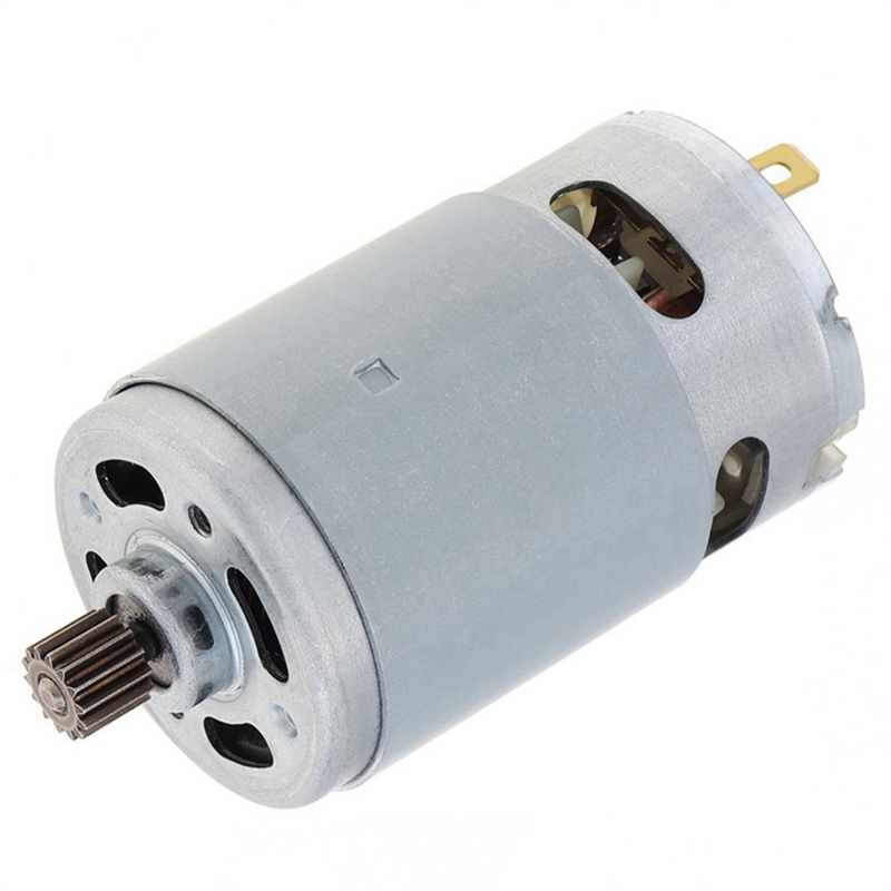 21V RS550 Motor Brushed Motor 14 Teeth Suitable for 4 6 Inch Cordless Mini Chainsaw Logging Saw Power Tool Parts Accessories
