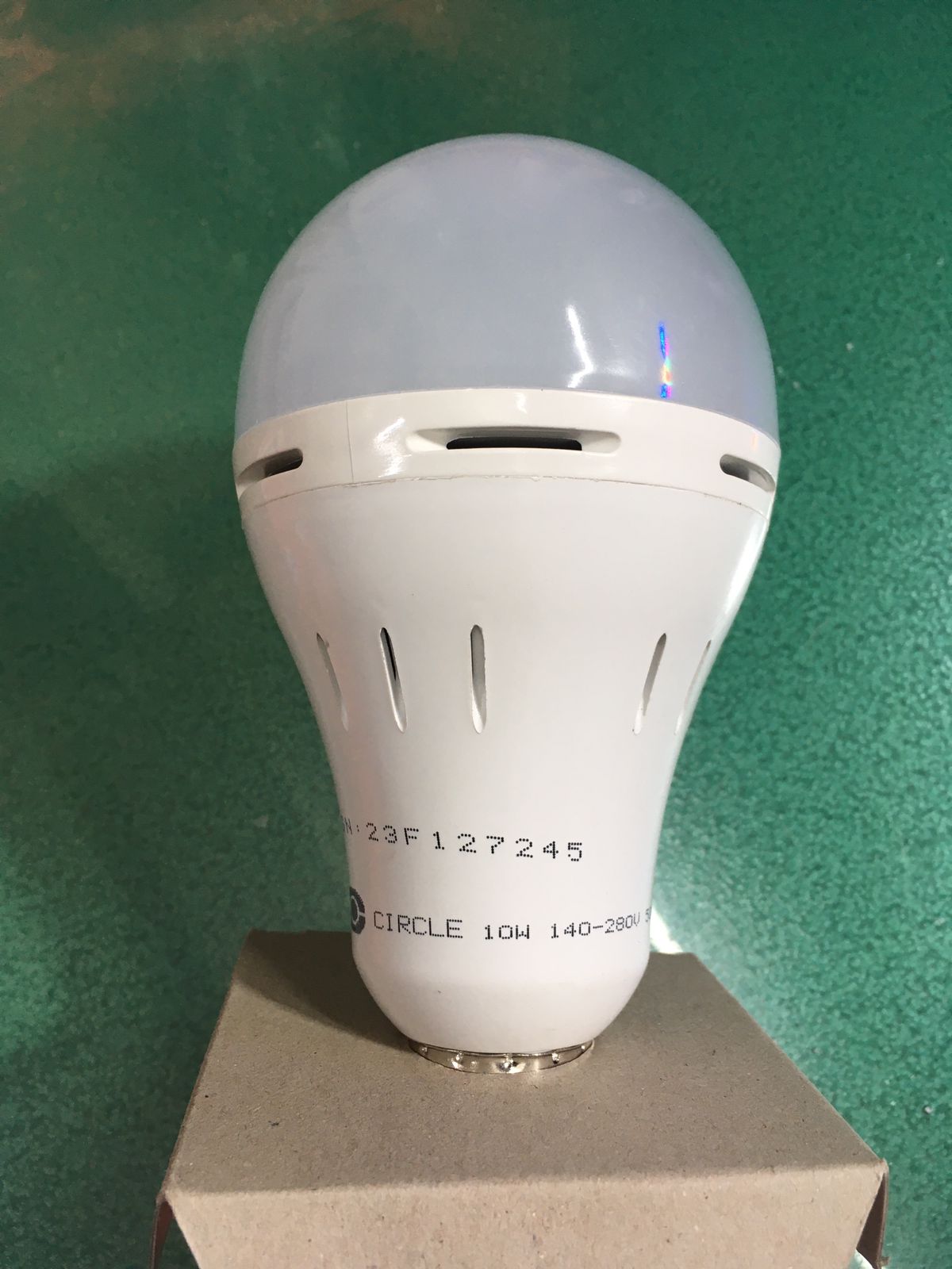 Innovative Appliance - Circle 10 wat AC/DC Backup LED Bulb Emergency White Lamp Power 2 Year Warranty 10 W AC/DC - Professional Quality. 