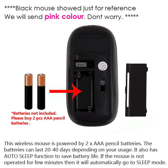 Pink Mouse Wireless Mouse For Girls Mouse For Laptop Mouse For Desktop PC Computer Mouse Wireless M4 Wireless Mouse kitty barbie Mouse For Women. 