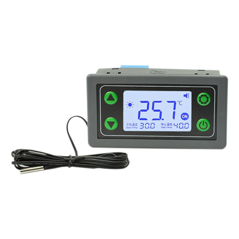 SA30 30A Thermostat Temperature Controller Digital Display Thermostat High Low Temperature Alarm Easy Install Easy to Use