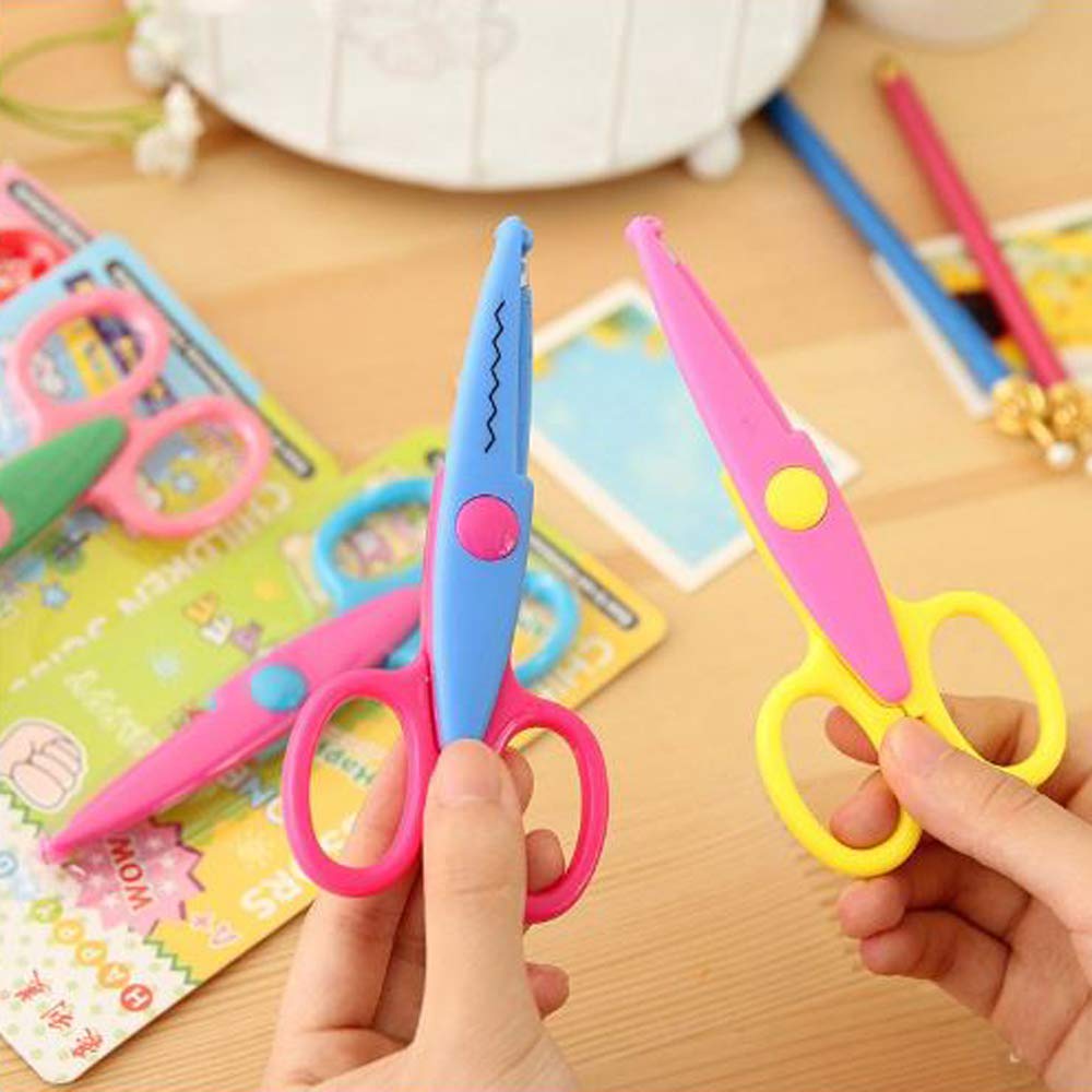Art And Craft Zig Zag Paper Scissor (Set Of 3) - Cutter. 