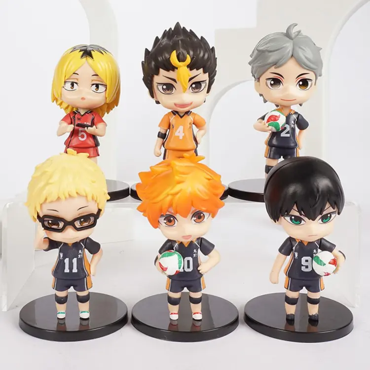 8pcs/set haikyuu anime figure kenma kozume