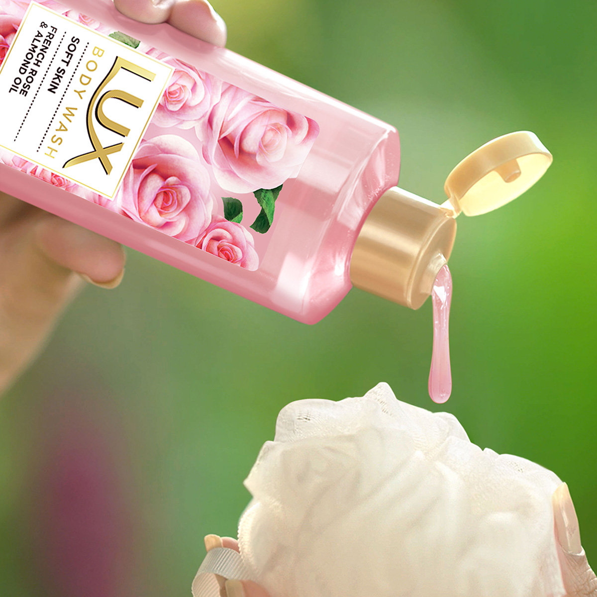 Lux Body Wash French Rose & Almond 245ml. 