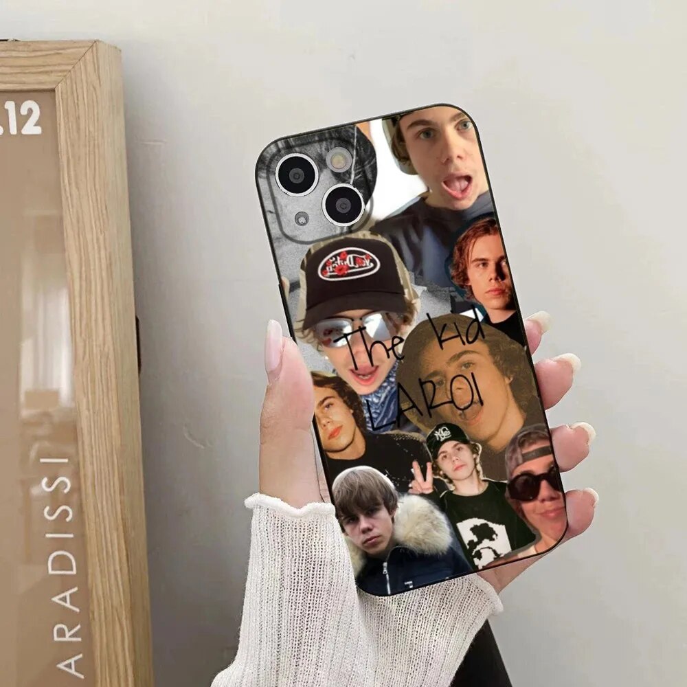 The Kid L-Laroi Phone Case For iPhone 15,14,13,12,11 Plus,Pro,Max,XR,XS,X,7,8 Plus,SE,Mini Silicone Soft. 