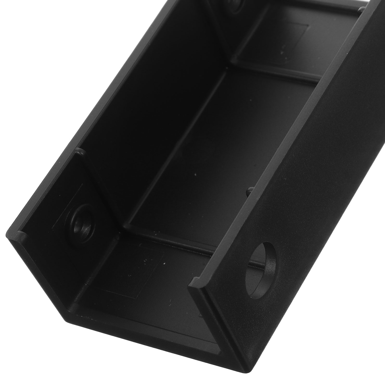 Under Desk Laptop Stand Keyboard Router Wall Mount Bracket (Black) Shelf for Laptops Accessories Computer Holder. 