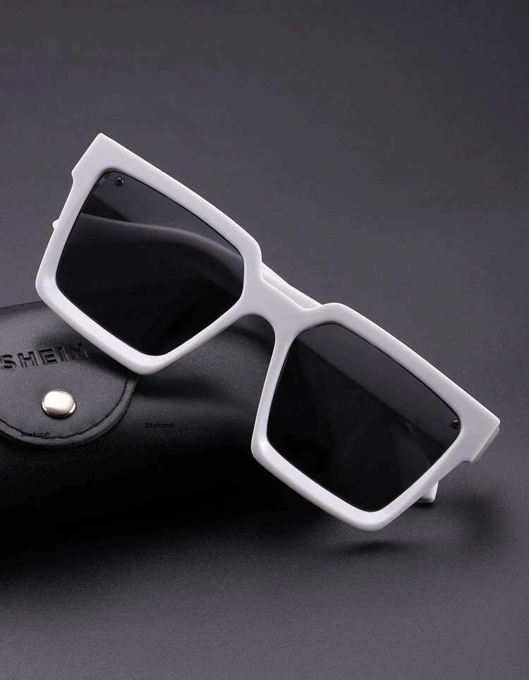 Black white clearance sunglasses