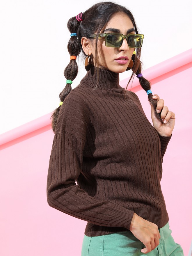 Pantoneclo Premium Women's High Neck Sweater / Cardigan / Pullover. 