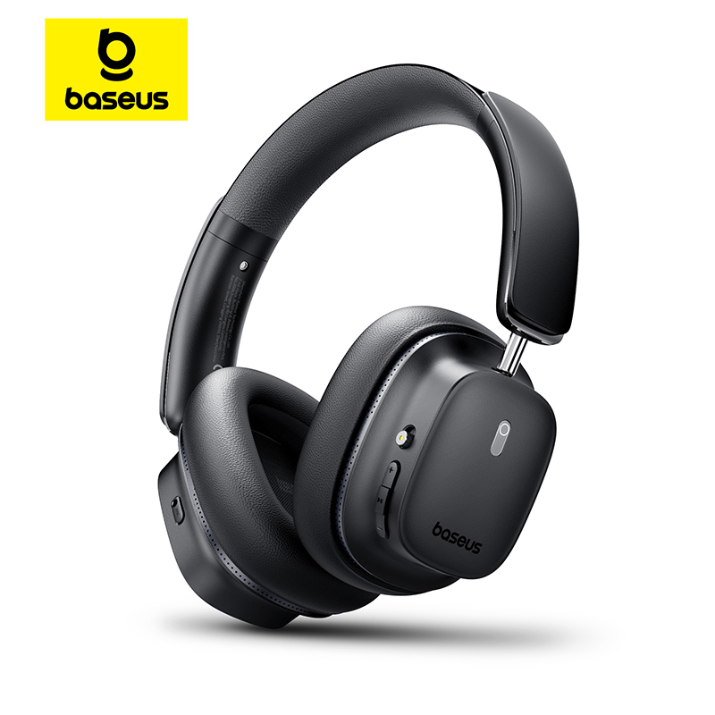 Baseus Bowie 30 Max Wireless Headphone BISA PRO Spatial Audio With Head Tracking V5.4 -45dB Noise Cancellation Over-Ear Headsets. 