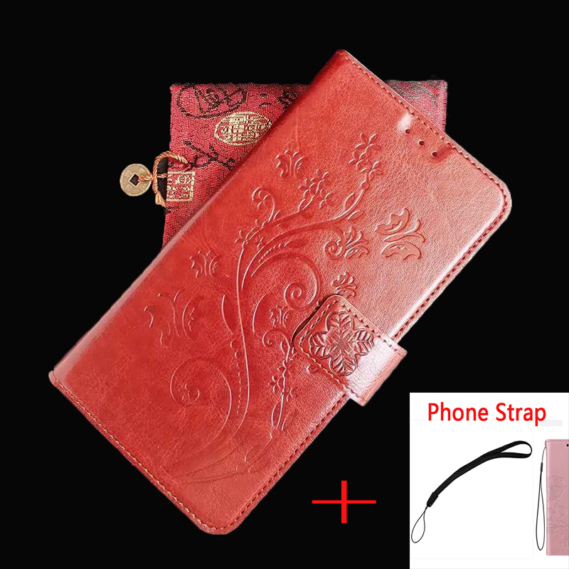 For Asus Zenfone 4 ZE554KL Zenfone4 Z01KD, Z01KDA, Z01KS Wallet Case Embossing Flip Leather Shell Protective Cover Funda. 