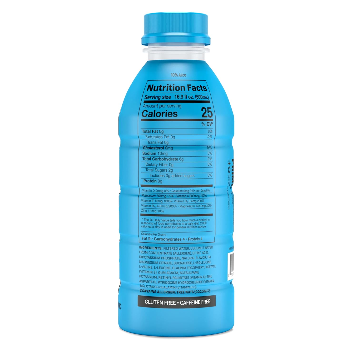 Prime Hydration Drink Blue Raspberry 500 ml. 