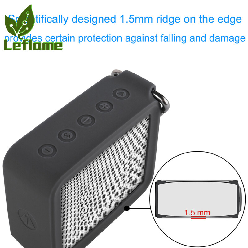 Leflame Silicone Case Protective Cover Shell Anti-fall Audio Case Compatible For Jbl Go2 Speaker Accessories. 