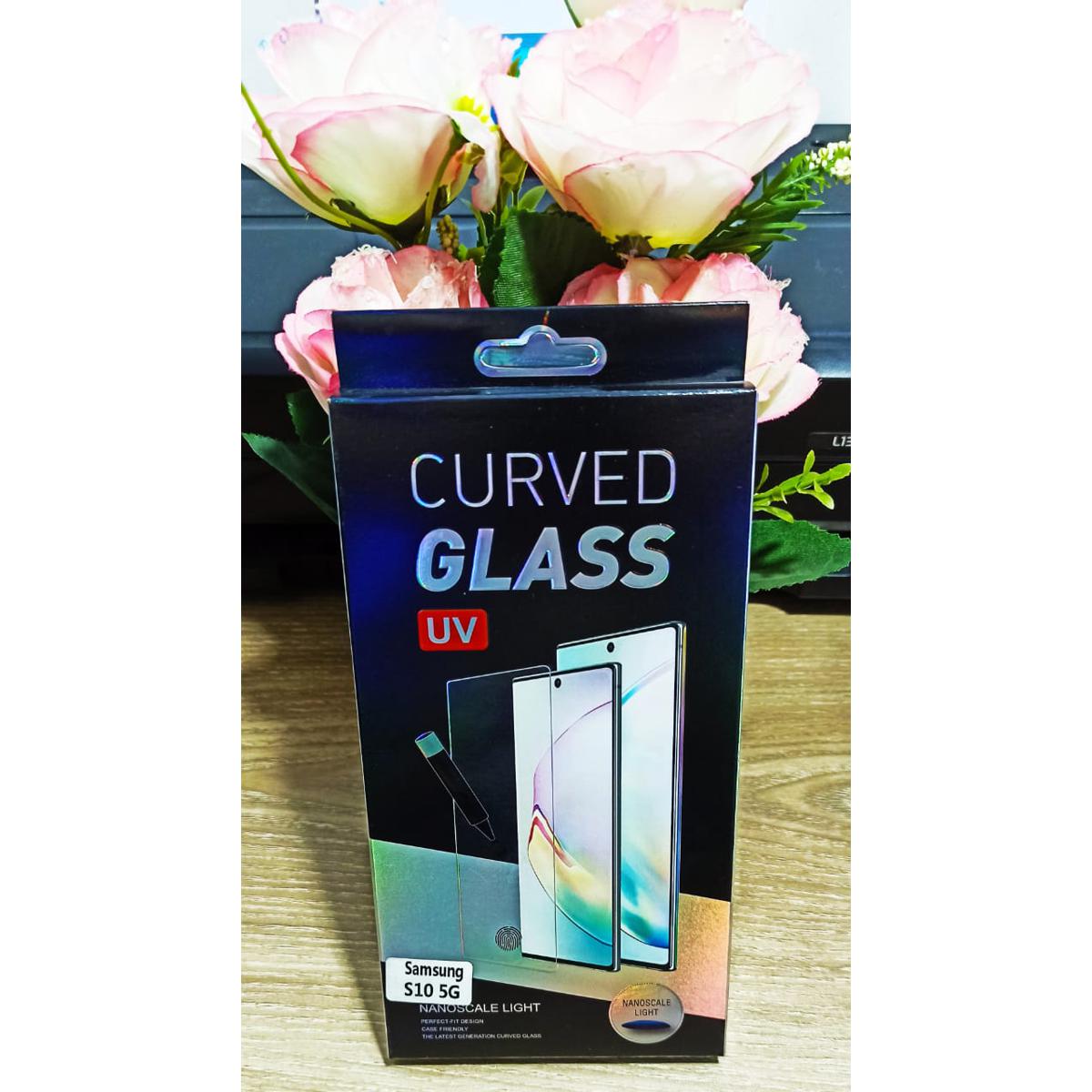 Samsung Galaxy S10 5G Touch Sensitive UV Light Adhesive Tempered Glass Screen Protector