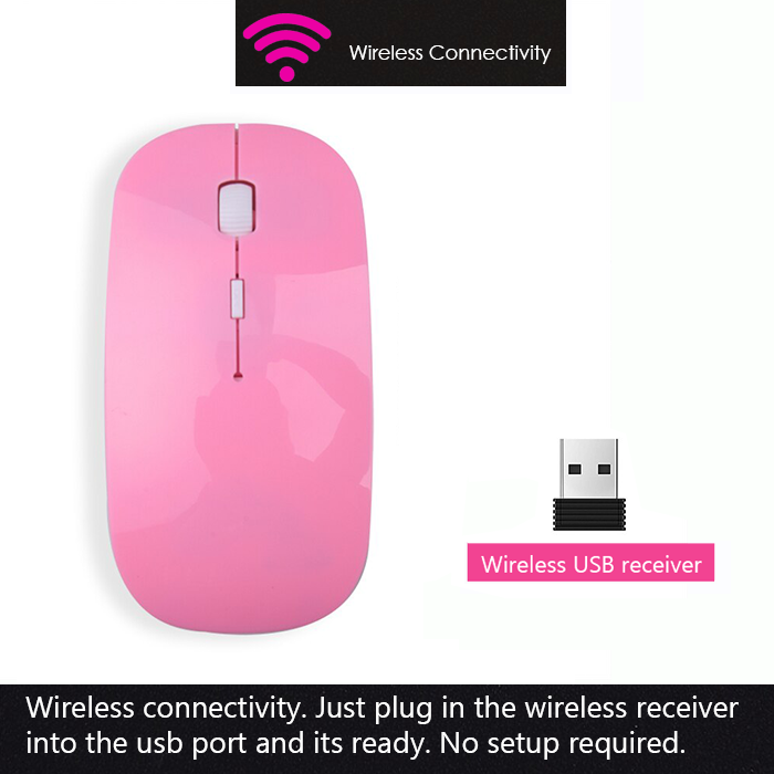 Pink Mouse Wireless Mouse For Girls Mouse For Laptop Mouse For Desktop PC Computer Mouse Wireless M4 Wireless Mouse kitty barbie Mouse For Women. 