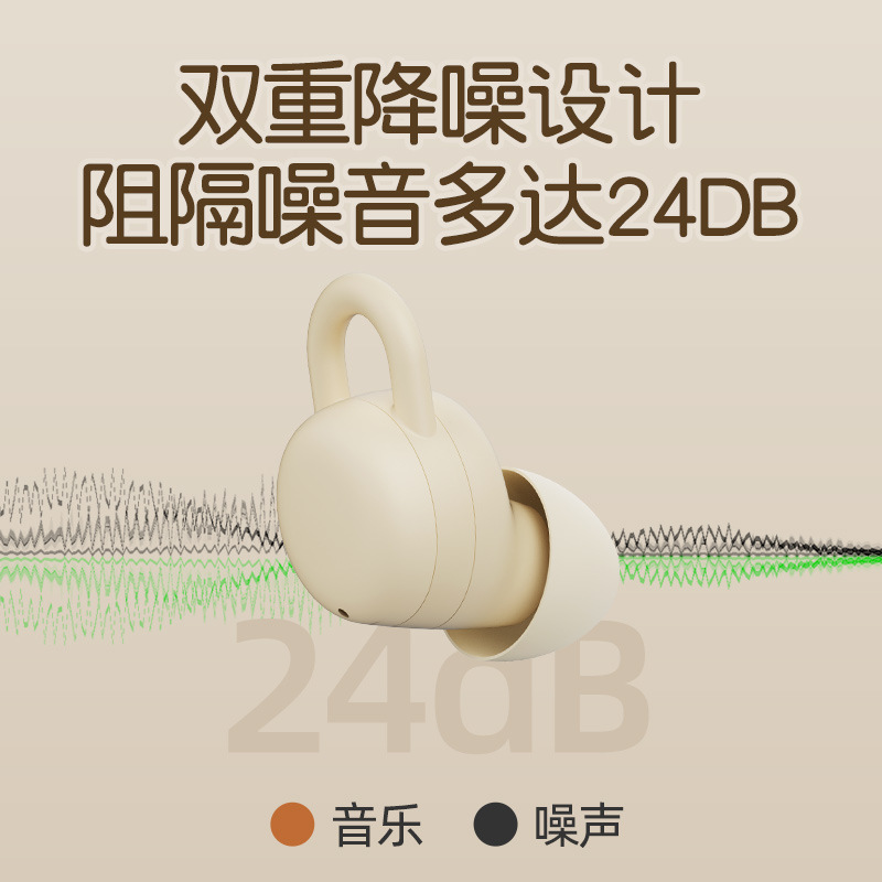 x68 cross-border private model in-ear TWS Bluetooth headset in-ear non-inductive sleep earphone ultra-long battery life true wireless. 