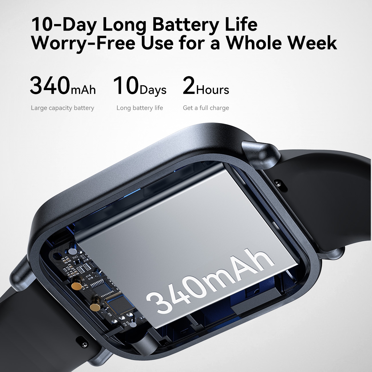 (New)JOYROOM Fit-life Series JR-FT3S 1.96 inch Bluetooth Call Watch Supports Sleep Monitoring. 