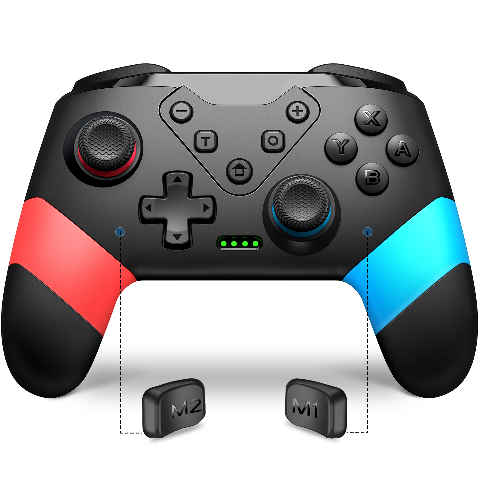 DinoFire Wireless Controller For Nintendo Switch OLED Console Pro gamepad With 600mAh Battery For Switch/Switch Lite Controllers