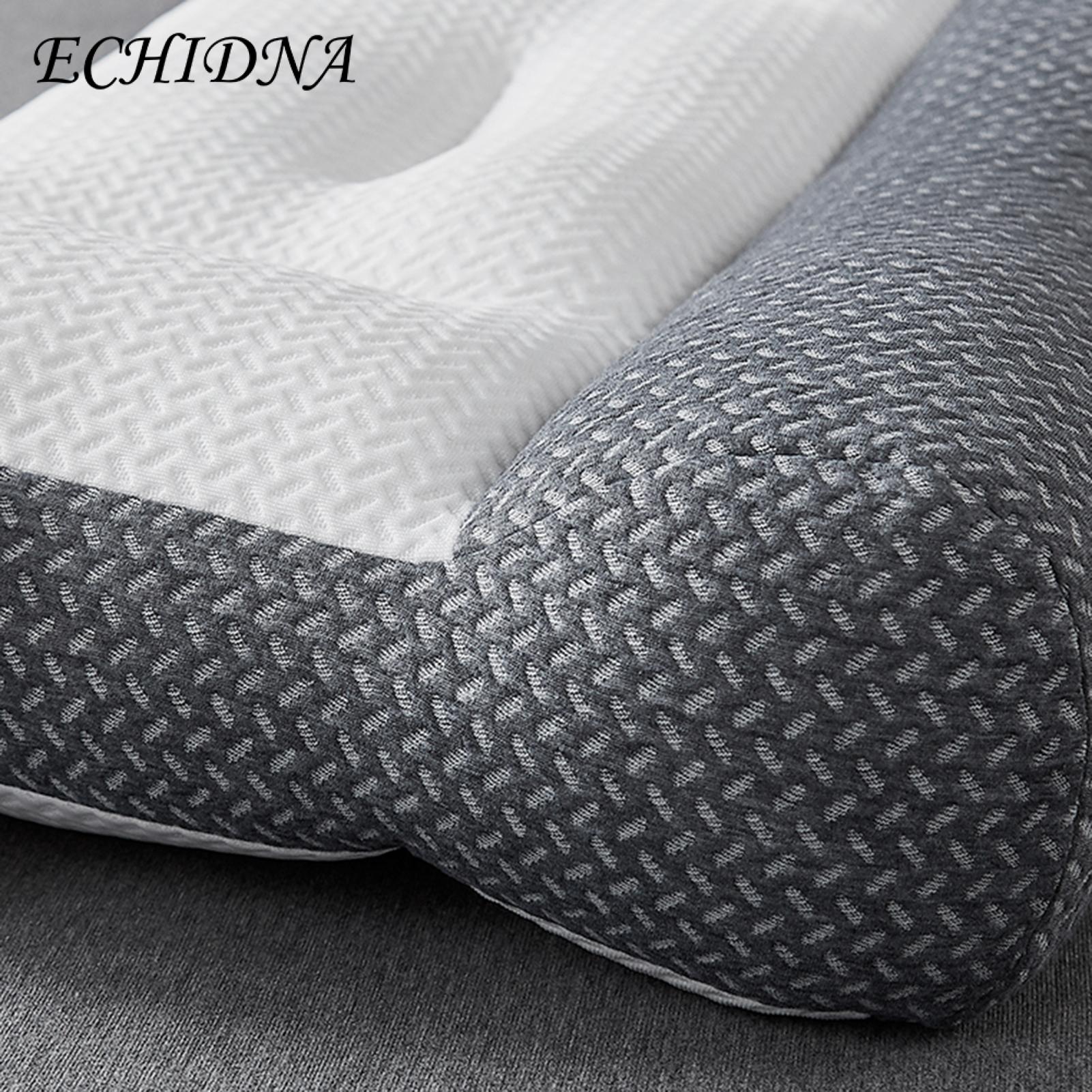 ECHIDNA Cervical Pillow Ear Groove Design Ergonomic Reverse Traction Pillow. 