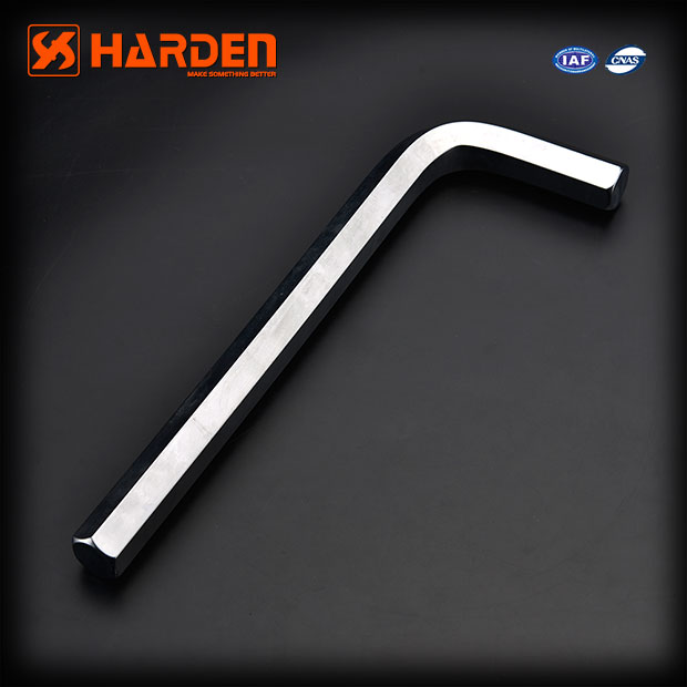 Harden 7mm Allen Wrench Hex Key Spanner With Long Hex Key Allen Key L Type Wrench Cr-V. 