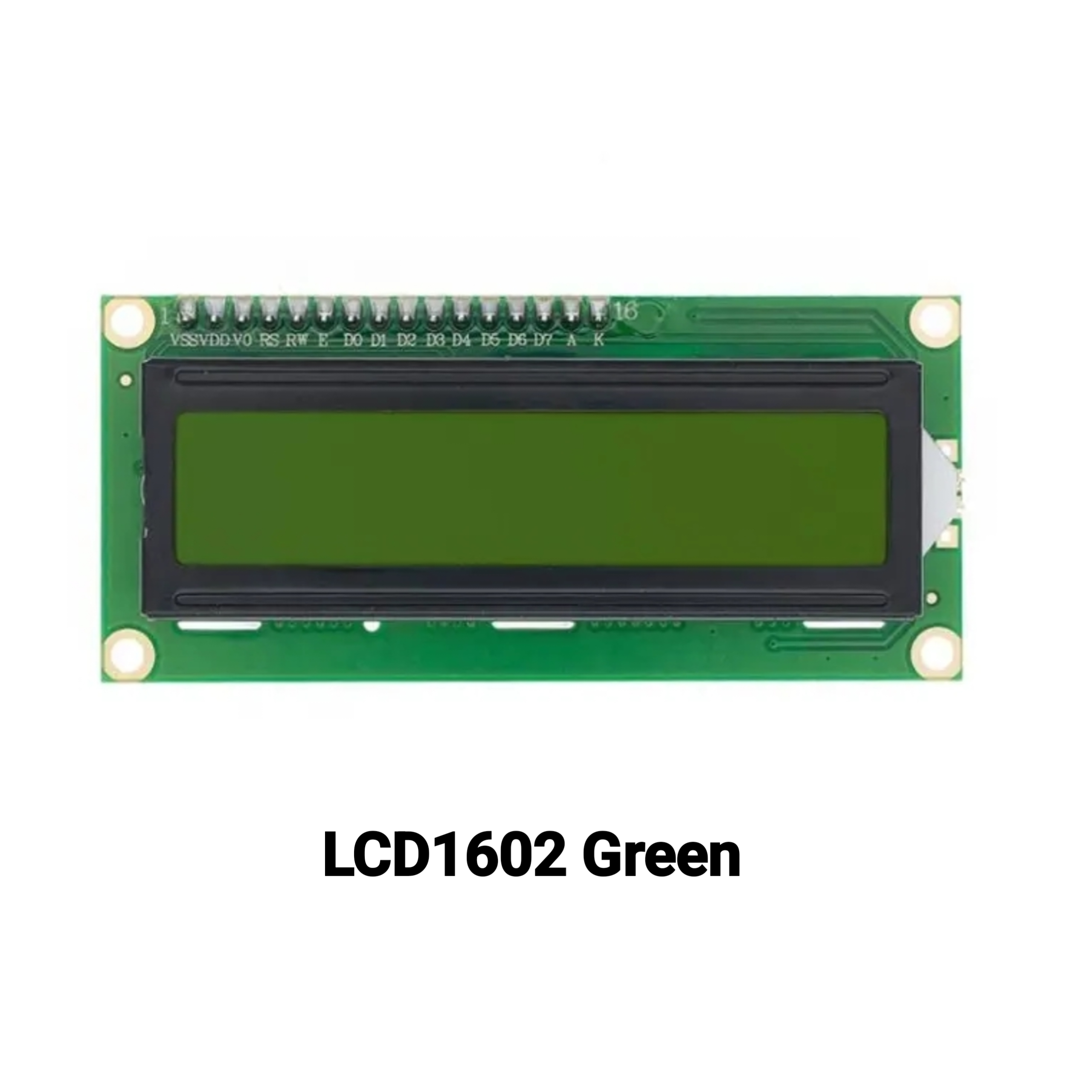 LCD1602 LCD Module Green Screen 16x2 Character LCD Display PCF8574T PCF8574 IIC I2C Interface 5V for arduino. 