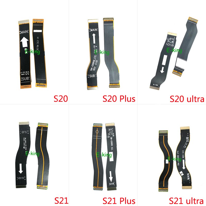 Mainboard Flex For Samsung Galaxy S20 FE S21 Plus Ultra Main Board Motherboard Connector LCD Flex Cable. 