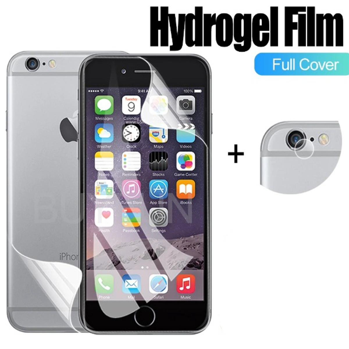 For iPhone 6 Plus /6s Plus 3-in-1 Combo Pack (Front Poly +Camera Lens Protector +Back Poly) (Not Glass)