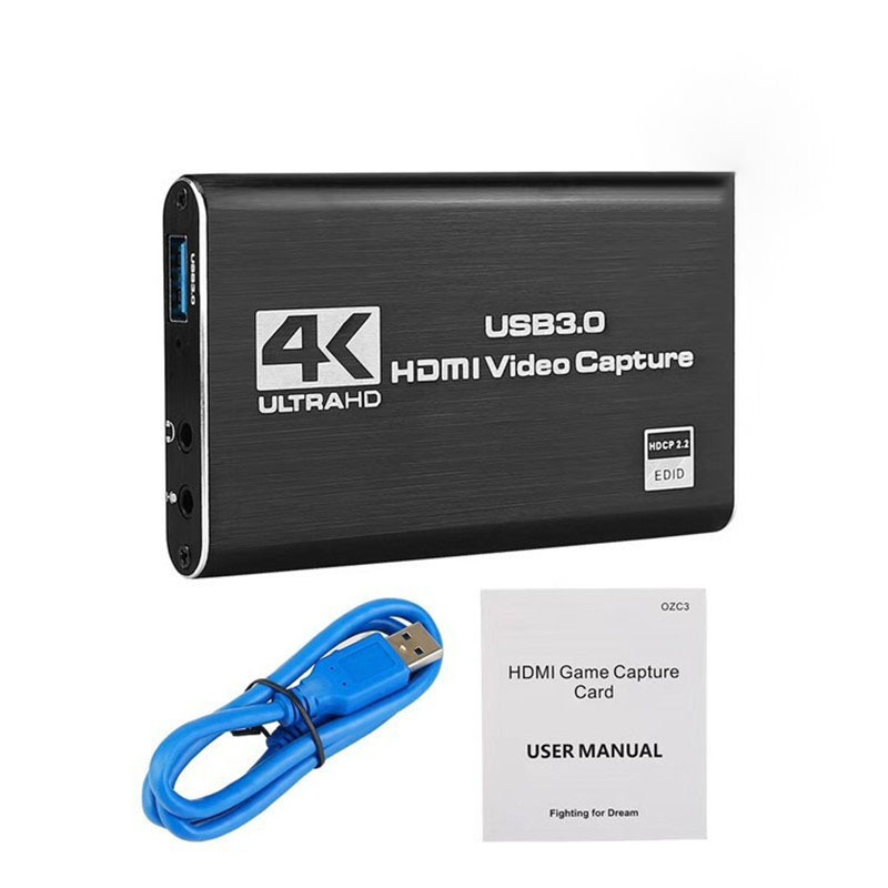 MS2131 chip USB3.0 video capture card camera game live broadcast PS4/switch capture recording box. 