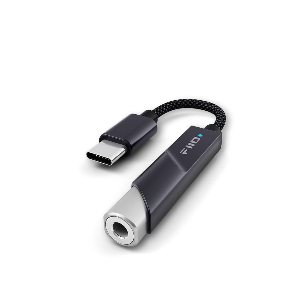 FiiO/JadeAudio KA11 Type C/Lightning to 3.5mm Audio Adapter 32bit/384KHz, USB Dongle HiFi DAC Amplifier for Android/iOS/Win Superman. 