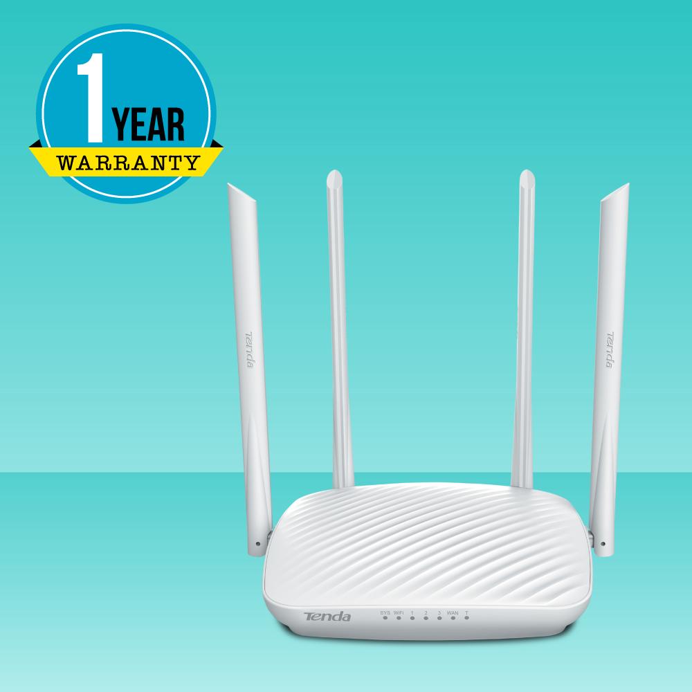 Tenda 600Mbps Ultimate Coverage Wireless Router F-9  White. 