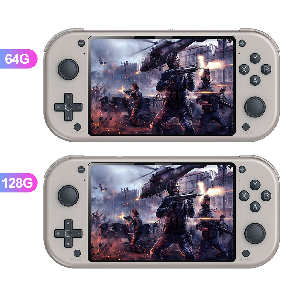 M17 Retro Game Mini Handheld Video Game Console Emuelec Retro Video Game Console 4.3 Inch 480*272 LCD Screen Built-in Game