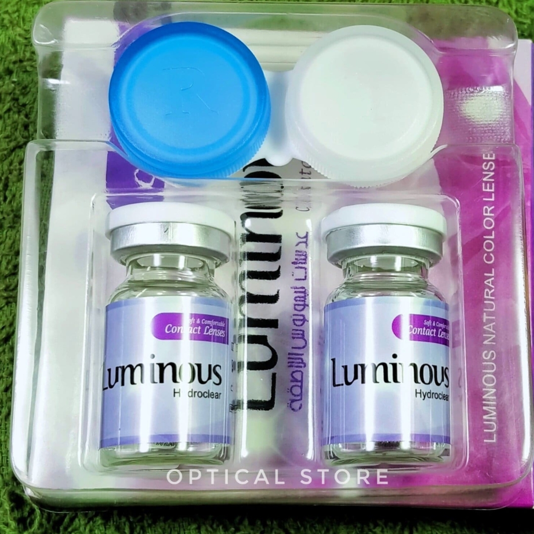 New Luminous Hazel Color Contact Lens With Regular Kit Box For Men & Women. 1 Pair Luminous Color Contact Lens For Eye Makeup and Cosmetics. Luminous Color Contact Lens. #luminous. 