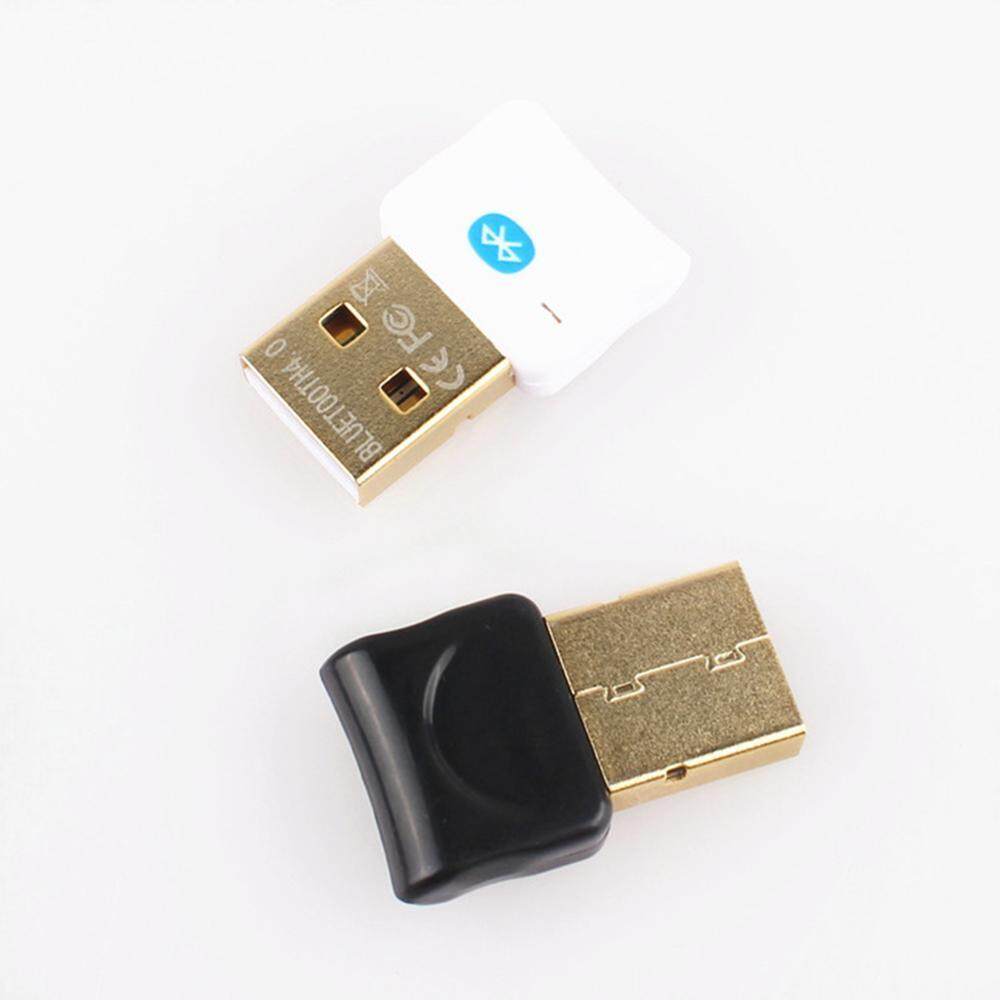 Bluetooth 4.0 USB Adapter CSR8510 Bluetooth Micro Transmitter and Receiver for Laptop Compatible with Window XP / Vista / Windows 7/8/10(White). 