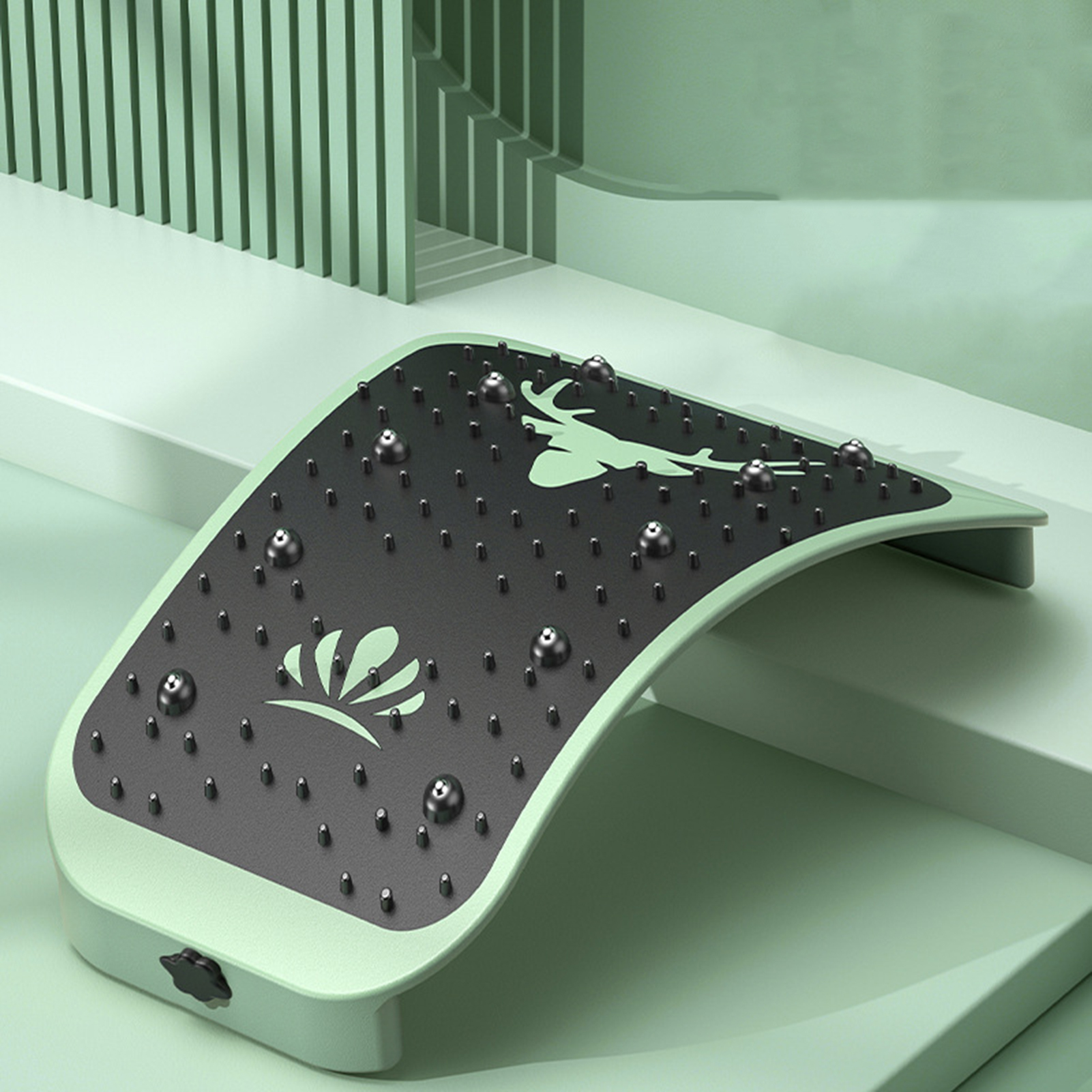 Mirage Stretch Lum Sup rt Non-slip Pain Relief Convex Yoga Exerciser. 