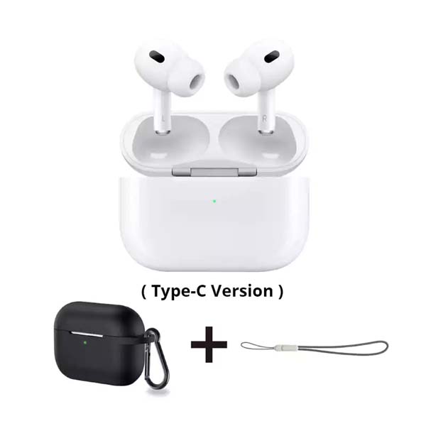 WiWU Airbuds Pro 2 ANC Wireless Earbuds TWS Noise Cancelling Bluetooth 5.3 Stereo Mode Up to 5 Hours Play USB Type C harging Version Earphones (Gen 2)