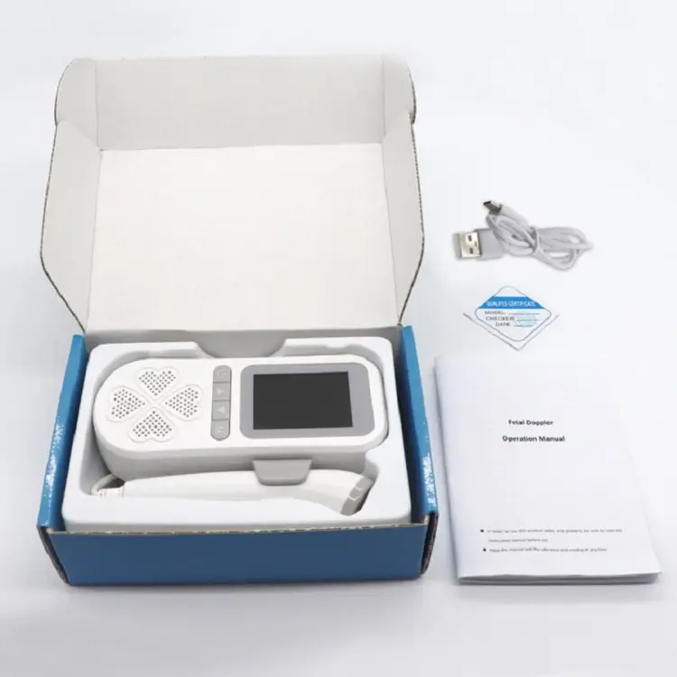 Ultrasound 3.0MHz Prenatal Fetal Doppler Heart Rate Monitor For