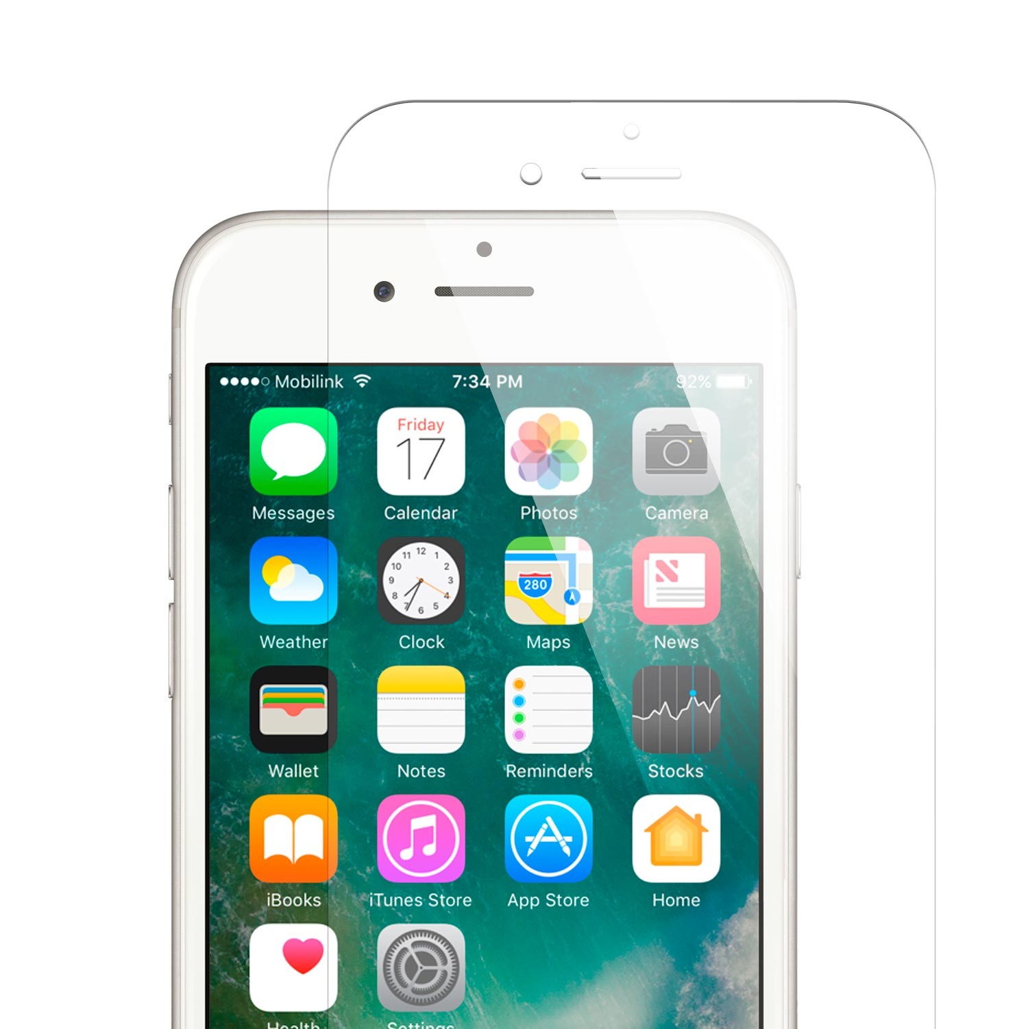iPhone 7 Plus / 8 Plus Glass Screen Protector - Transparent. 