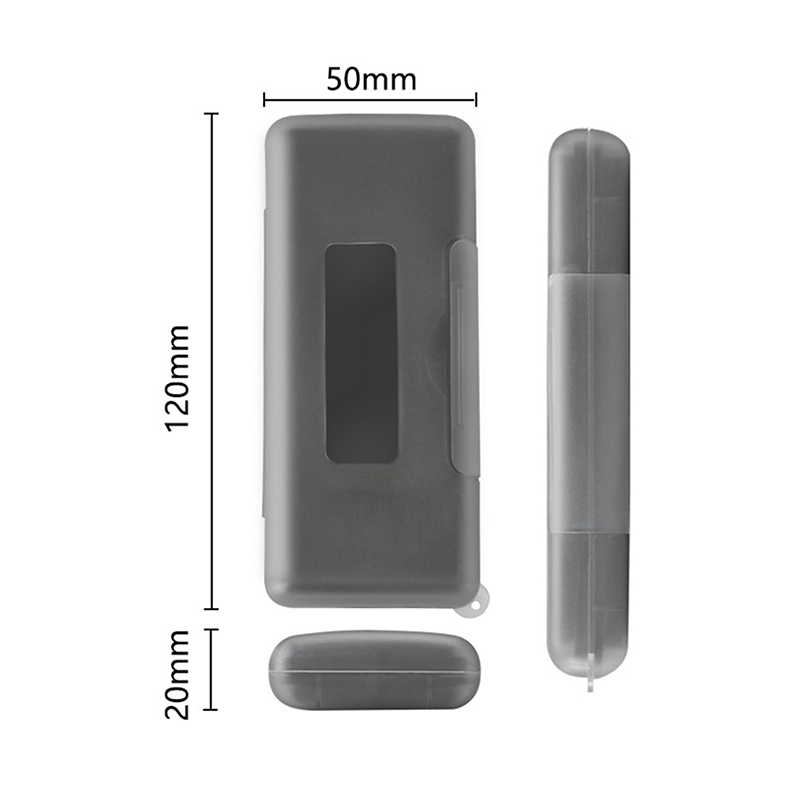 Waterproof M2 2280 SSD Plastic Case Anti-static Storage Box Memory Holder Protection For M.2 2280 Solid State Drive. 