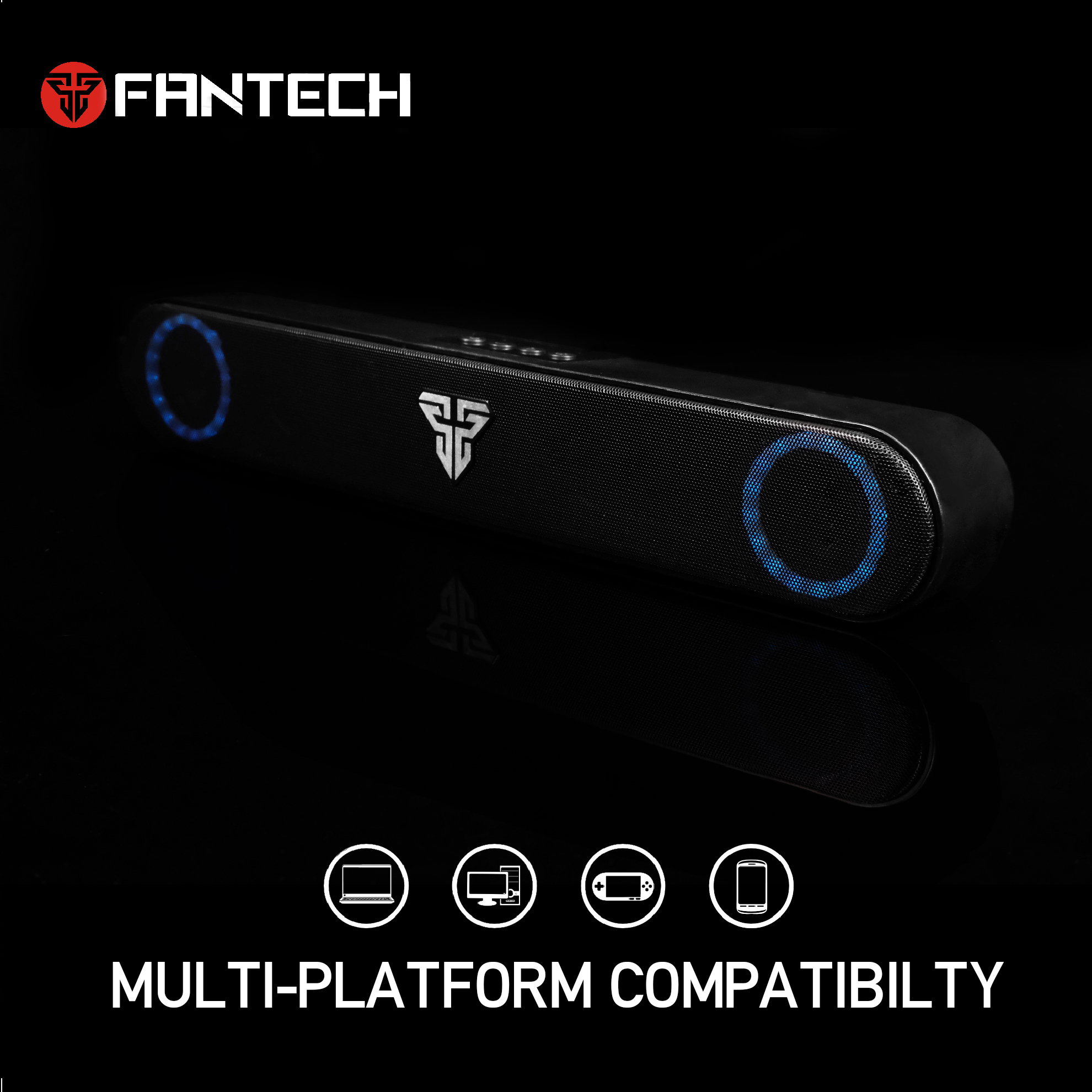 fantech gaming speaker stereo